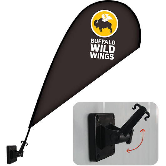 Mini Teardrop Flag Double Sided Magnet