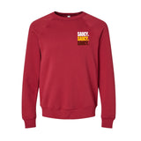 BELLA+CANVAS Sponge Fleece Raglan Crewneck Sweatshirt