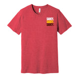 BELLA+CANVAS Unisex Heather CVC Short Sleeve Tee