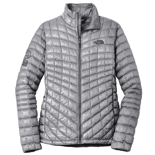 Womens north face thermoball online jacket black