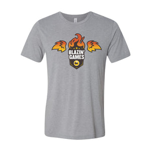 CLEARANCE - Blazin' Games Bella + Canvas Tri Blend T-Shirt
